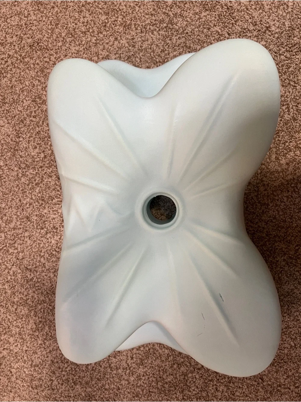 Jderila Light Blue Contour Pillow